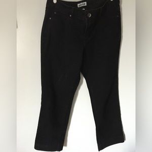 2/$24 Black Petite Comfortable Jeans